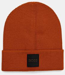 BOSS Orange gyapjú sapka - narancssárga Univerzális méret