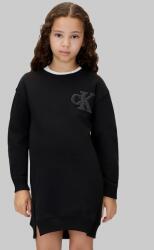 Calvin Klein Jeans gyerek ruha - fekete 140 - answear - 22 990 Ft