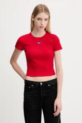HUGO Blue t-shirt zöld, 50510749 - piros XS