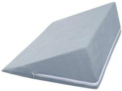BellaTEX Pernă pentru cap în formă de pană, albastră, gri, 80 x 50 x 20 cm, albastru