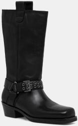 Liu Jo bőr csizma ROXY 02 - fekete Női 38