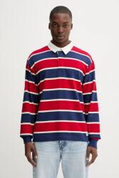 Guess Jeans pamut hosszúujjú piros, mintás, M5YP27 KCPS1 - piros M