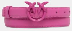 Pinko bőr öv fehér, 100143 A1K2 - rózsaszín XS