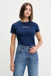 Guess Jeans pamut póló W5GI41 KCTL1 - sötétkék S