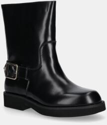 BOSS bőr csizma Eleri - fekete Női 36 - answear - 72 990 Ft