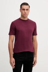 Karl Lagerfeld pamut póló - burgundia S - answear - 20 390 Ft