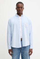 Guess Jeans pamut ing legombolt galléros, regular, M5YH64 WHFK1 - kék M