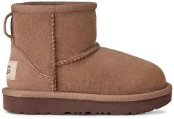 Ugg gyerek hócipő velúrból CLASSIC MINI II bézs, 1017715T - barna 22