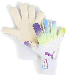 PUMA Futball 4 Mm Latex Tenyérrész, Hibrid Szabás Ultra Ultimate Brilliance Hybrid 10 fehér|lila|sárga