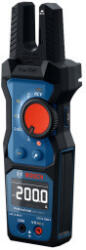 Bosch Árammérő lakatfogó GFM 1000-15 + MH1 LCD inverz kijelzővel CAT IV 600 V / CAT III 1000 V (0601077401)