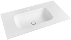 SAPHO Treos Rockstone beépíthető mosdó 77x51 cm, matt fehér TS077-0101 (TS077-0101)