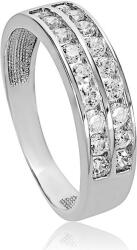 ÉkszerM Fehérarany Gyűrű (méret: 58) AU 94255