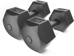 4FIZJO Gantere bituminoase pentru exerciții 2 x 4 kg