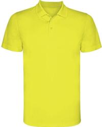 ROLY Férfi Monzha rövid ujjú pólóing M sárga