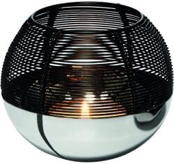 Philippi Suport pentru lumânări LUNA 13 cm, negru, Philippi (PHP190005)