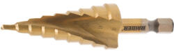 Raider lépcsősfúró spirál 6-30mm HSS-TIN 1/4" hex (6113341)