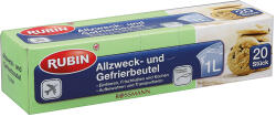 Rubin 1L Frissentartó Tasak - 20 db