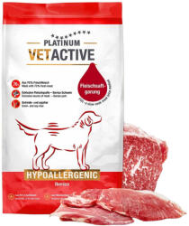 PLATINUM VETACTIVE Hypoallergenic gyógytáp ibériai sertéshússal allergiás és ételintoleranciával küzdő kutyának 5kg - vetpluspatika