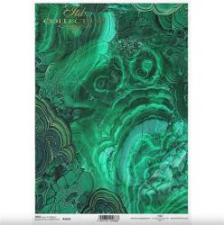  Decoupage rizspapír A/4 ásvány zöld (ITD-R1658)