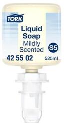 Tork Folyékony szappan, 0, 525 l, S5 rendszer, TORK "Mini", enyhén illatosított, világos sárga (KHH818) - tintasziget