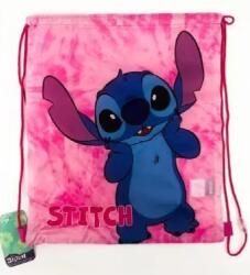 Tornazsák 40x35cm Lilo és Stitch rózsaszín