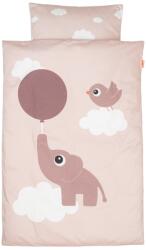 Done by Deer Rózsaszín pamut babaágynemű Done by Deer Elphee baby, 70 x 100 cm (DD-2043071)