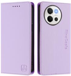  RINA Husă rabatabilă pentru Vivo V40 Lite 5G violet