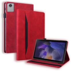  FLATY Husă tip carte pentru Lenovo Idea Tab 11 / Tab K11 Gen2 roșu