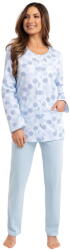 Regina Pijama de damă cu nasturi REGINA 710 albastru: XL (31804 XL)