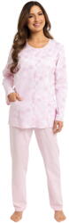 Regina Pijama de damă cu nasturi REGINA 710 roz: XL (31805 XL)