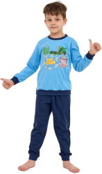 Cornette Pijama băieți CORNETTE 593/175 POPCORN albastru: 110/116 (31784 110/116)