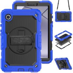  Husa SOLID 360 rezistenta pentru Samsung Galaxy Tab A9 albastra