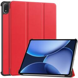  LEATHER Husă tip carte pentru OnePlus Pad 3 roșu