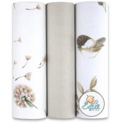 Ega Kids Muslin pelenka (3 db) - verebek