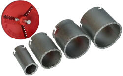 FASTER TOOLS Körkivágó Készlet Carbid 33-73mm 5r. 1156 Faster Tools