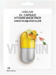 Lebelage Dr. Capsule Vitamin Mask Pack - Vitaminos Szövetmaszk 1db/28ml