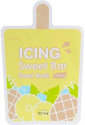 A'PIEU Icing Sweet Bar Sheet Mask - Pineapple - Tápláló és Nyugtató Textilmaszk Ananásszal 1db/21g