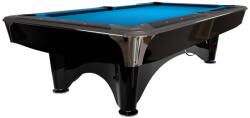 Dynamic IV, biliárdasztal, fényes fekete, 8 ft Simonis 860 tournament blue (55.200.08.5.15)