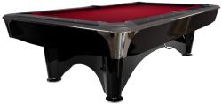 Dynamic IV, biliárdasztal, fényes fekete, 8 ft Simonis 860 burgundy (55.200.08.5.17)