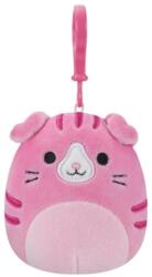 Jazwares Squishmallows kulcstartós plüssfigura 9 cm - Geraldin a rózsaszín, skót lógófülű (SQCP00128)