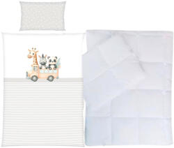  Kisállatok ovis ágynemű szett (csíkos)