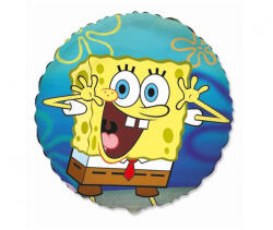 Flexmetal Spongya Bob fólia lufi, gömb, 45 cm
