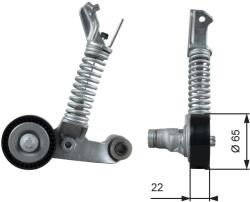 GATES Napinák rebrovaného klinového remeňa GATES T39373 (T39373)