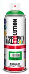 PintyPlus Akrilfesték spray, EVOLUTION fényes, 400 ml - RAL6018 yellow green