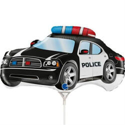 Grabo Balon folie mini figurina masina de politie 25 x 37 cm