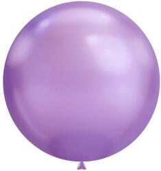 Balloons4party Set 2 baloane latex jumbo chrome mov 46 cm