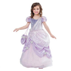 Corolle Costum carnaval fete Printesa mov, Rapunzel, 7-9ani, Funny Party Shop Costum bal mascat copii