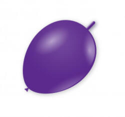 Balloons4party Set 10 baloane latex doua capete link o loon mov 15 cm