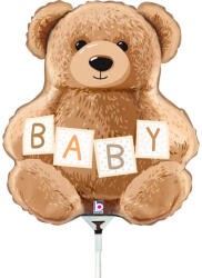 Balloons4party Balon folie mini figurina ursulet Baby 25 cm