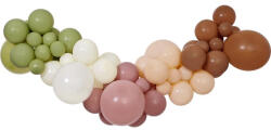 Balloons4party Kit ghirlanda culori natura retro 65 buc